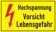 Vorsicht Hochspannung